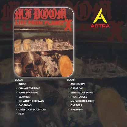 MF DOOM Retro Cassette Tape Set – Venomous Villain, Best Of MF Doom, Czarface, Live From Planet X – Vintage Underground Rap Collectible