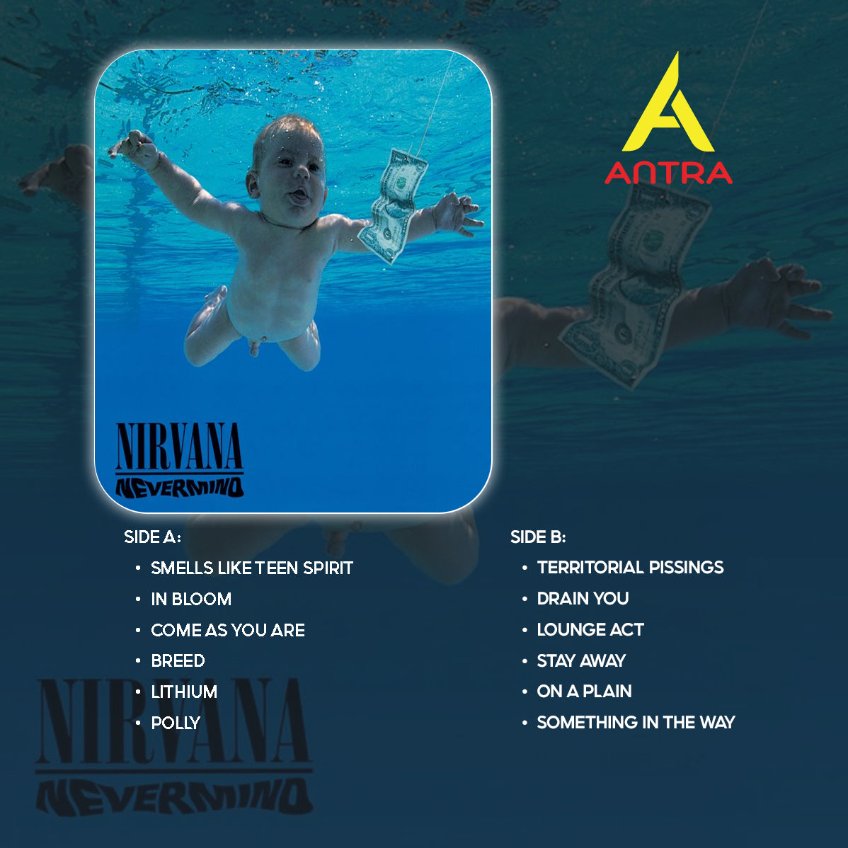 Nirvana Vintage Cassette Tape Collection – Hand-Recorded Grunge & Alternative Rock Mixtape Set