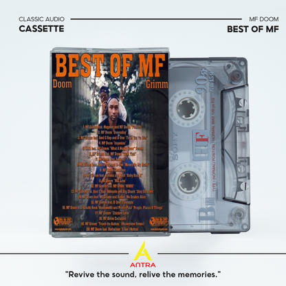 MF DOOM Retro Cassette Tape Set – Venomous Villain, Best Of MF Doom, Czarface, Live From Planet X – Vintage Underground Rap Collectible