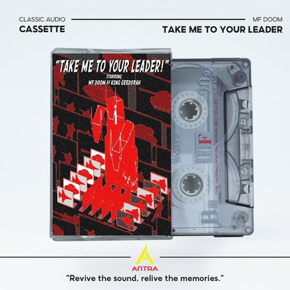 MF DOOM Vintage Cassette Tape Collection – Madvillainy, MM..Food, Operation Doomsday, Born Like This, Take Me To Your Leader – Collectible Hip Hop Mixtape