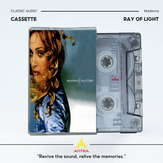 Madonna Cassette Tape Collection – Ray of Light, Like a Prayer, Confessions on a Dance Floor, Erotica, Music – Vintage Pop & Dance Mixtape for Collectors