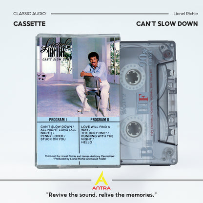 Lionel Richie Cassette Tape Collection – Timeless Soul, Pop & R&B Classics