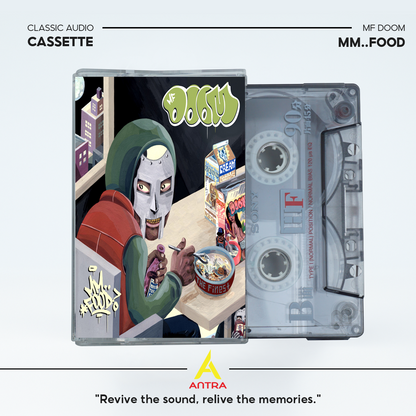 MF DOOM Vintage Cassette Tape Collection – Madvillainy, MM..Food, Operation Doomsday, Born Like This, Take Me To Your Leader – Collectible Hip Hop Mixtape