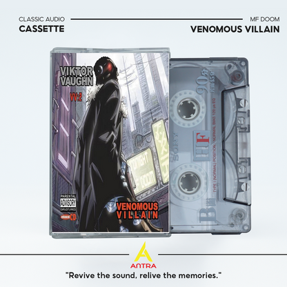 MF DOOM Retro Cassette Tape Set – Venomous Villain, Best Of MF Doom, Czarface, Live From Planet X – Vintage Underground Rap Collectible