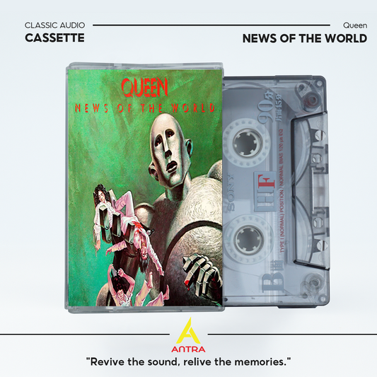 Queen Vintage Cassette Tape Collection – Hand-Recorded Classic Rock Mixtape Set