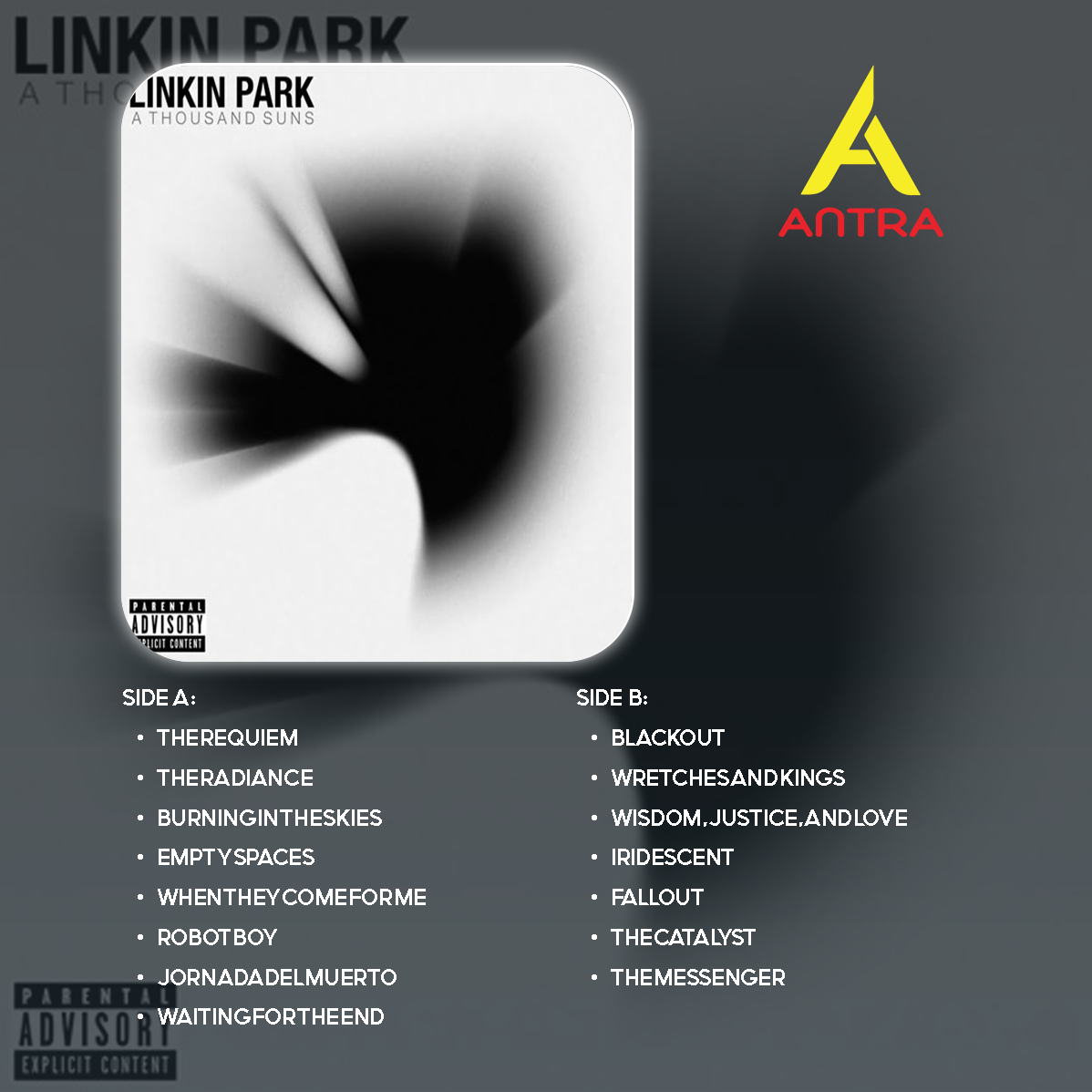 Linkin Park Retro Cassette Tape Collection – Hybrid Theory, Meteora, Minutes to Midnight, A Thousand Suns, Living Things – Vintage Mixtape for Collectors