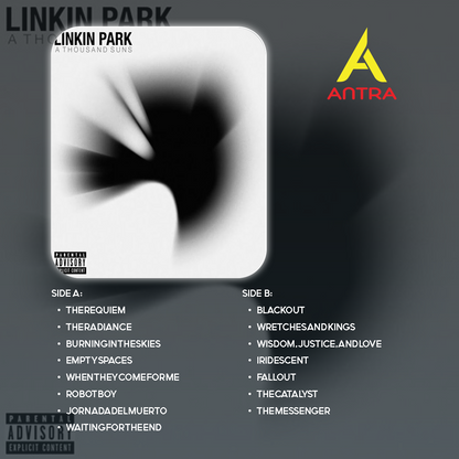 Linkin Park Retro Cassette Tape Collection – Hybrid Theory, Meteora, M –  ANTRAVINA, image size:1198x1198