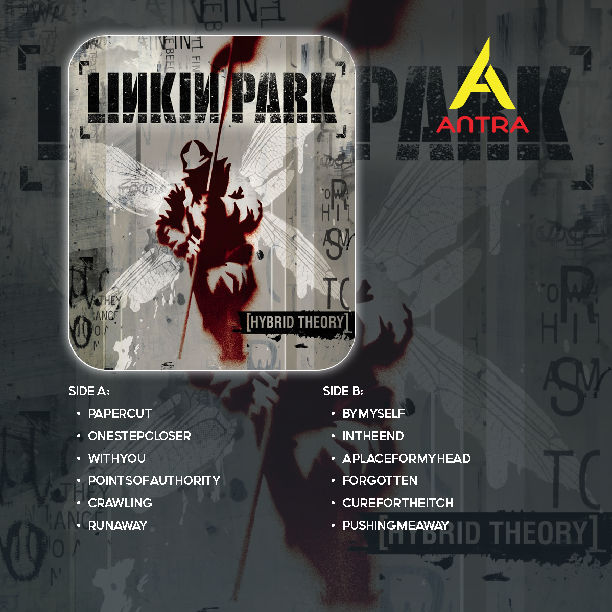Linkin Park Retro Cassette Tape Collection – Hybrid Theory, Meteora, Minutes to Midnight, A Thousand Suns, Living Things – Vintage Mixtape for Collectors