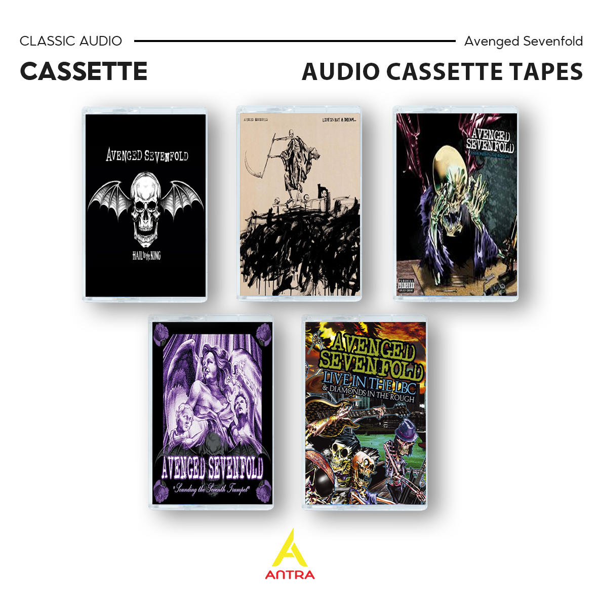 Avenged Sevenfold Cassette Anthology – Rare & Powerful Metal Releases