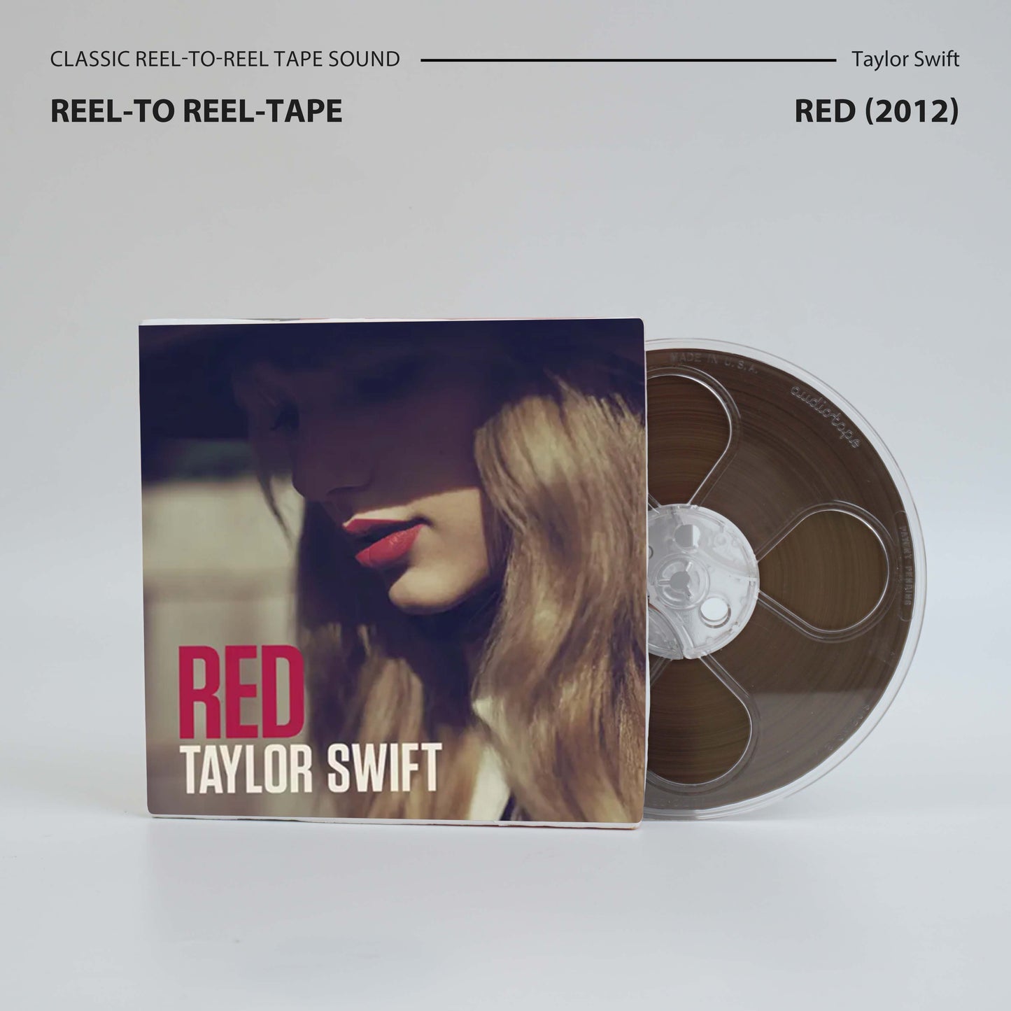 Taylor Swift Reel-to-Reel Tape Collection | Analog Fanmade Edition for Collectors