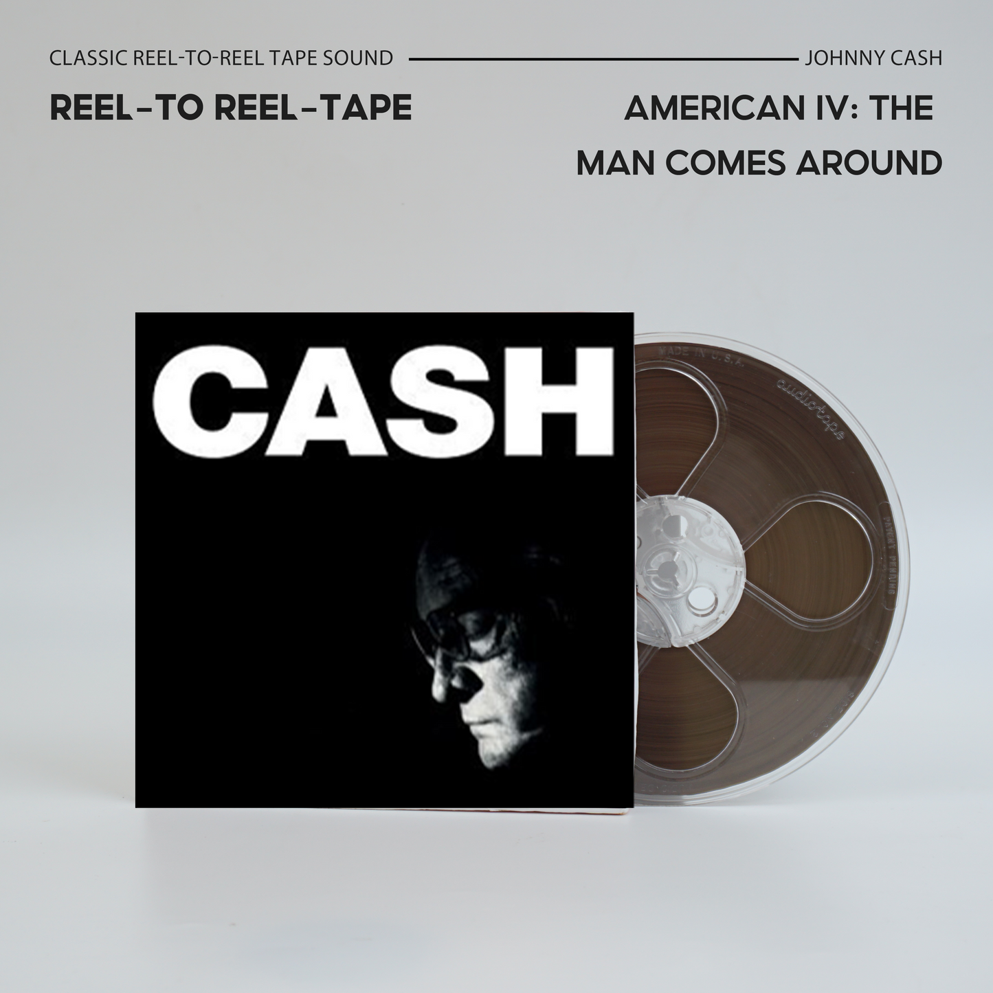Johnny Cash Reel-to-Reel Tape Collection | Classic Analog Fanmade Edition for Collectors