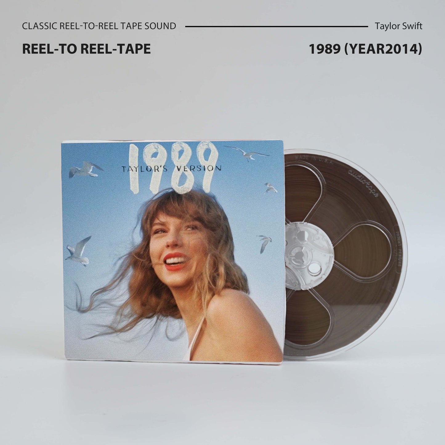 Taylor Swift Reel-to-Reel Tape Collection | Analog Fanmade Edition for Collectors