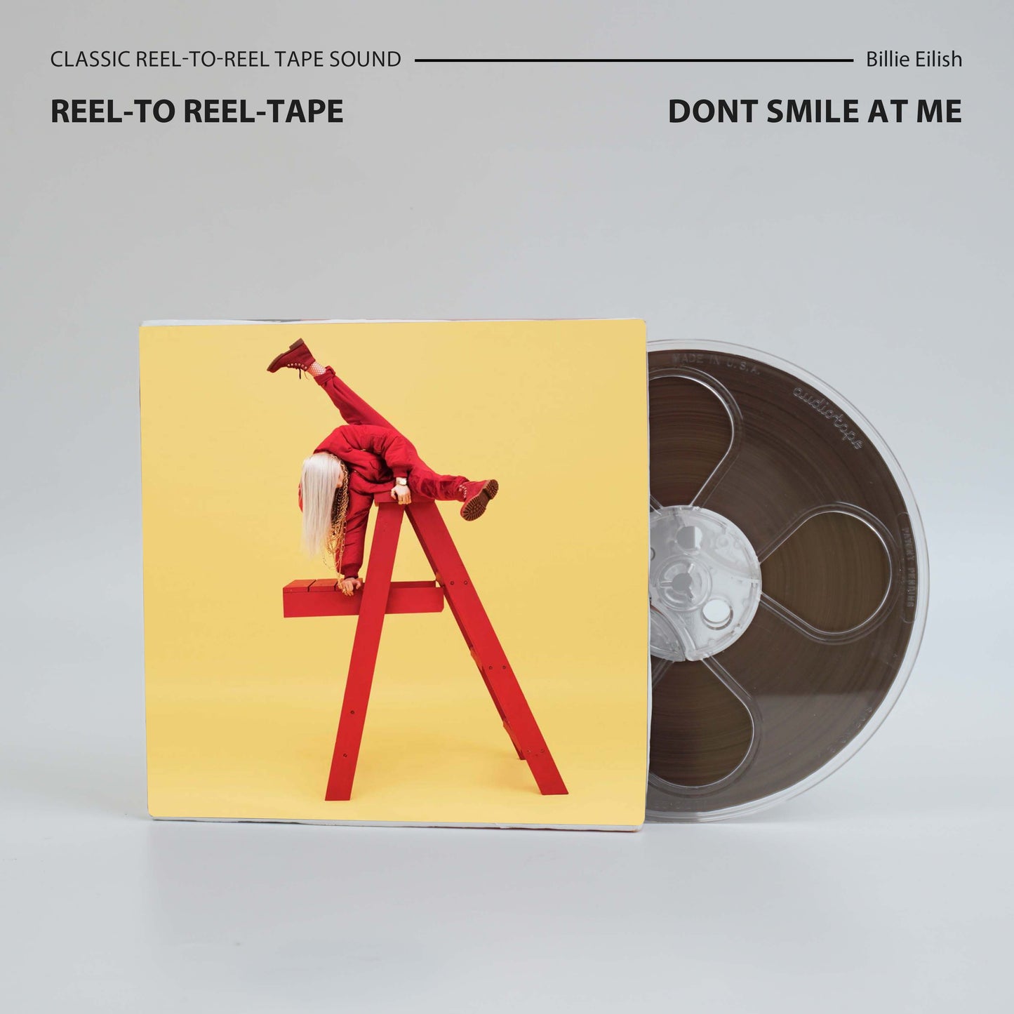 Billie Eilish Reel-to-Reel Tape Collection | Analog Fanmade Edition for Collectors