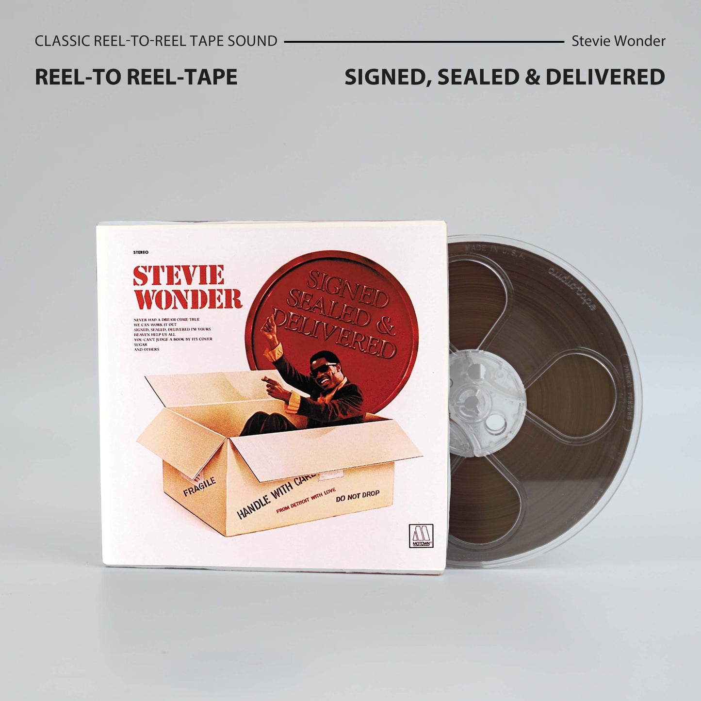 Stevie Wonder Reel-to-Reel Tape Collection Vol. II | Classic Analog Fanmade Edition
