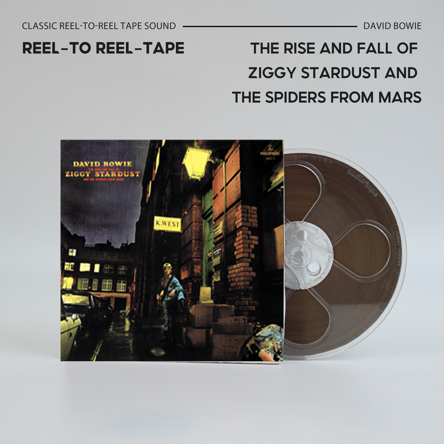 David Bowie Reel-to-Reel Tape Collection | Classic Analog Fanmade Edition for Collectors