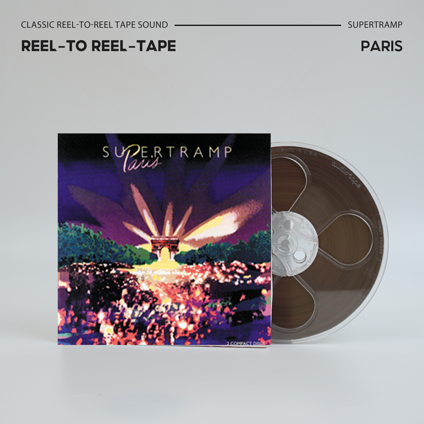 Supertramp Reel-to-Reel Tape Collection | Classic Analog Fanmade Edition