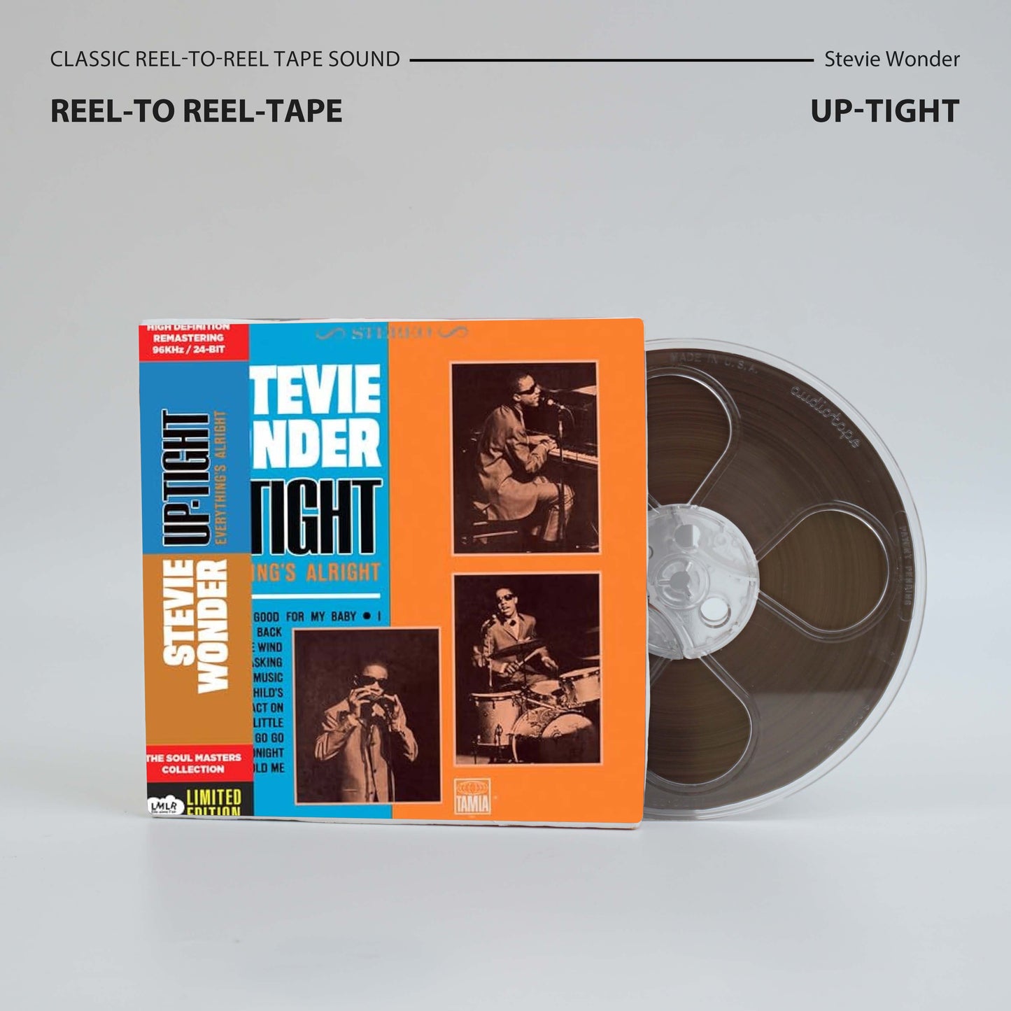 Stevie Wonder Reel-to-Reel Tape Collection Vol. II | Classic Analog Fanmade Edition