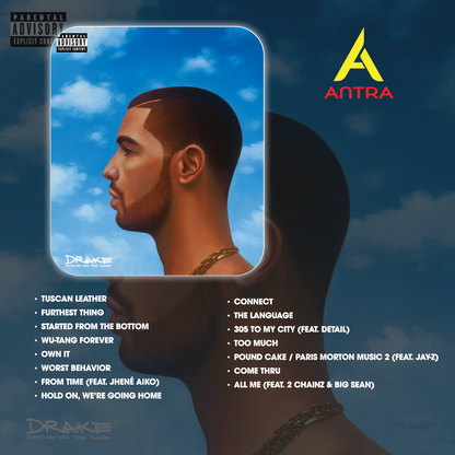 Drake Retro Cassette Tape Collection – Take Care, Nothing Was the Same, Views, Scorpion, If You’re Reading This It’s Too Late – Hip Hop & R&B Mixtape for Collectors