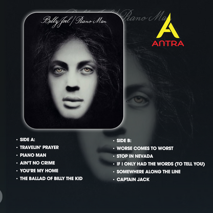 Billy Joel Vintage Cassette Tape Set – Piano Man, River of Dreams, Turnstiles, Songs in the Attic, Storm Front – Retro Collectible Mixtape