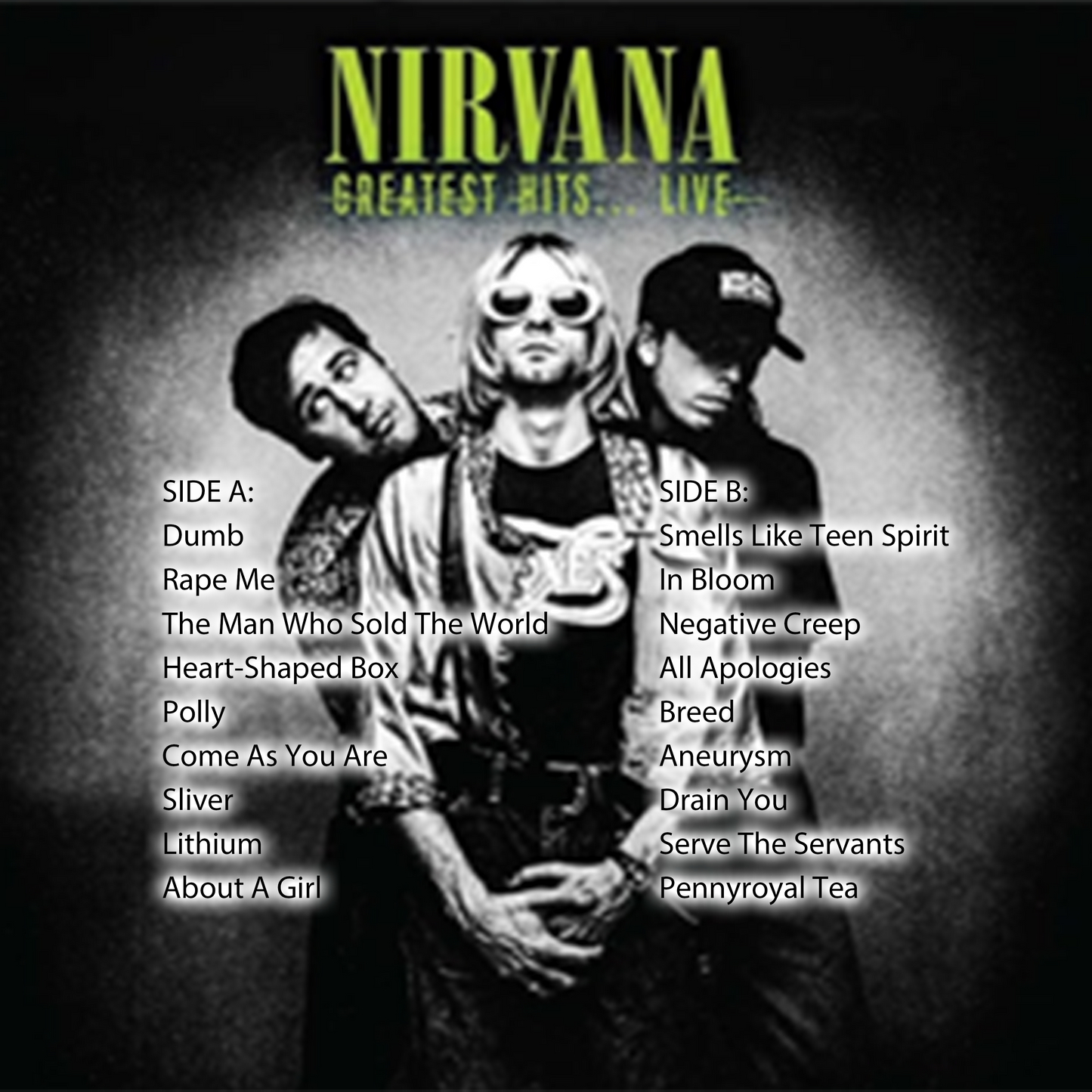 Nirvana Reel-to-Reel Tape Collection Vol. II | Classic Analog Fanmade Edition