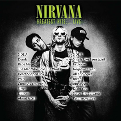 Nirvana Reel-to-Reel Tape Collection Vol. II | Classic Analog Fanmade Edition