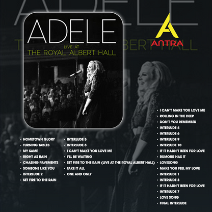 Adele Retro Cassette Tape Collection – Hand-Recorded Soulful Pop & Ballad Mixtape Set
