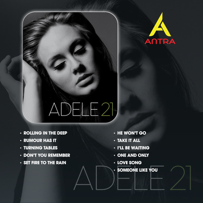 Adele Retro Cassette Tape Collection – Hand-Recorded Soulful Pop & Ballad Mixtape Set