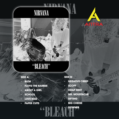 Nirvana Vintage Cassette Tape Collection – Hand-Recorded Grunge & Alternative Rock Mixtape Set