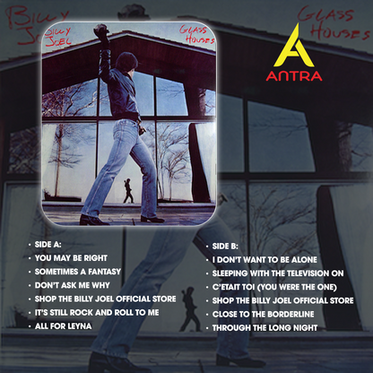 Billy Joel Retro Cassette Tape Collection – The Stranger, 52nd Street, Glass Houses, An Innocent Man, The Nylon Curtain – Vintage Mixtape for Collectors