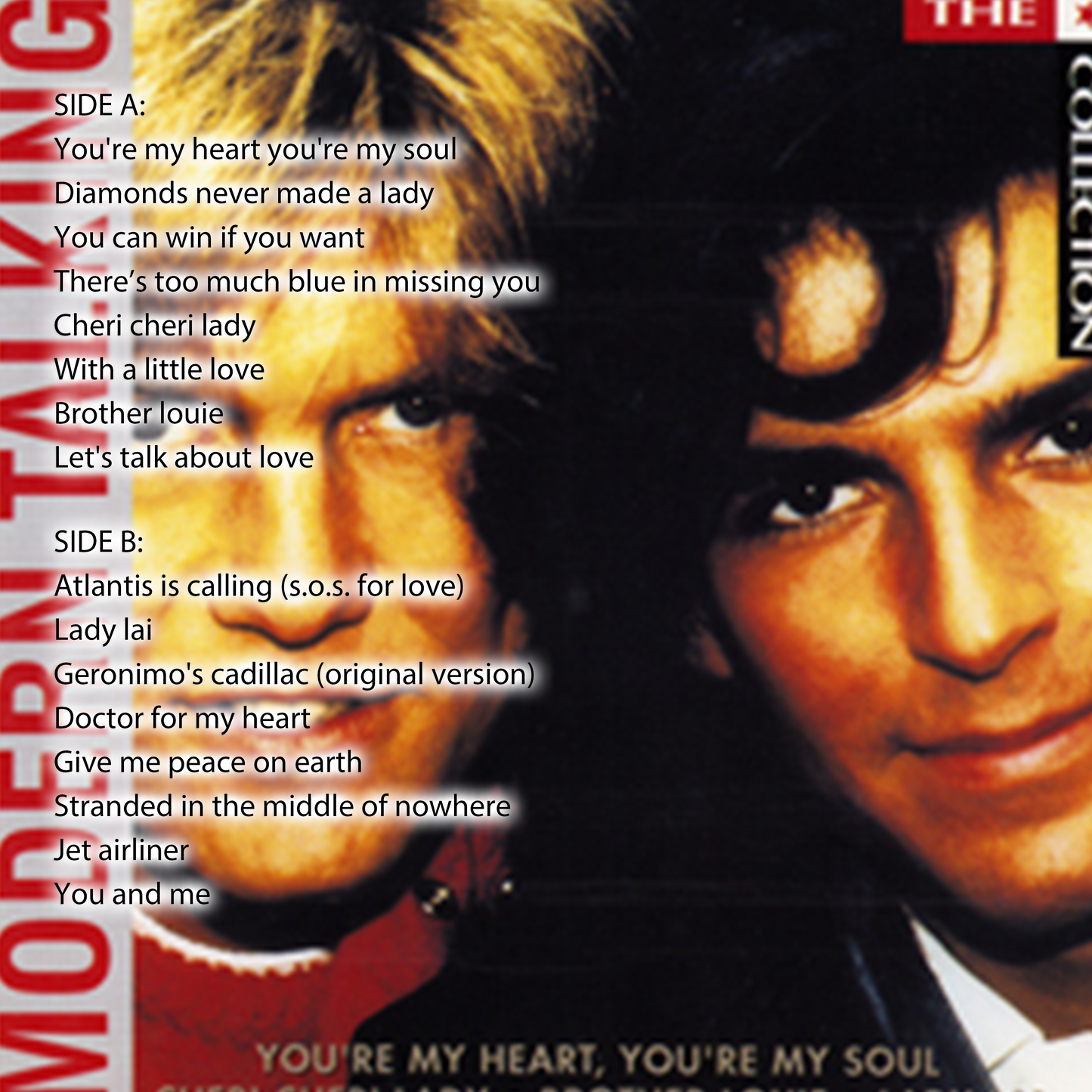 Modern Talking Reel-to-Reel Tape Collection | Classic Analog Fanmade Edition