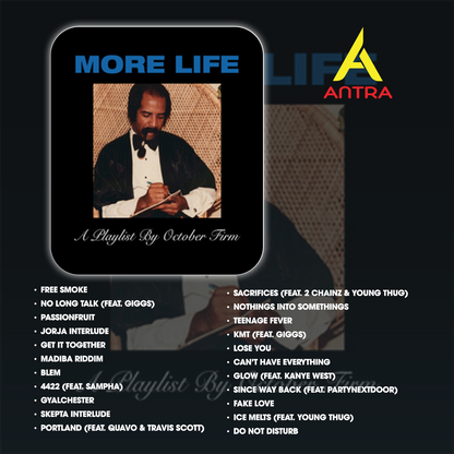 Drake Cassette Tape Set – Thank Me Later, Certified Lover Boy, More Life, So Far Gone, Honestly Nevermind – Hip Hop & R&B Collectible Mixtape