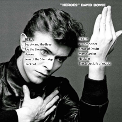 David Bowie Reel-to-Reel Tape Collection | Classic Analog Fanmade Edition for Collectors