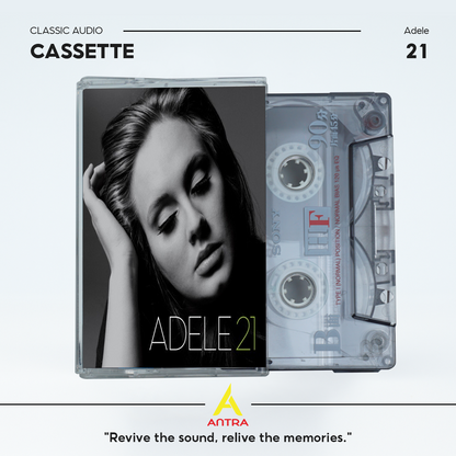 Adele Retro Cassette Tape Collection – Hand-Recorded Soulful Pop & Ballad Mixtape Set