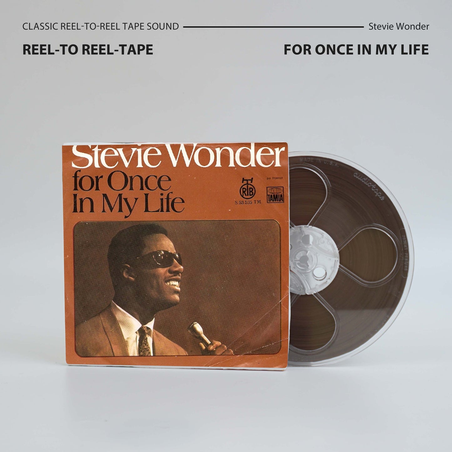 Stevie Wonder Reel-to-Reel Tape Collection Vol. II | Classic Analog Fanmade Edition