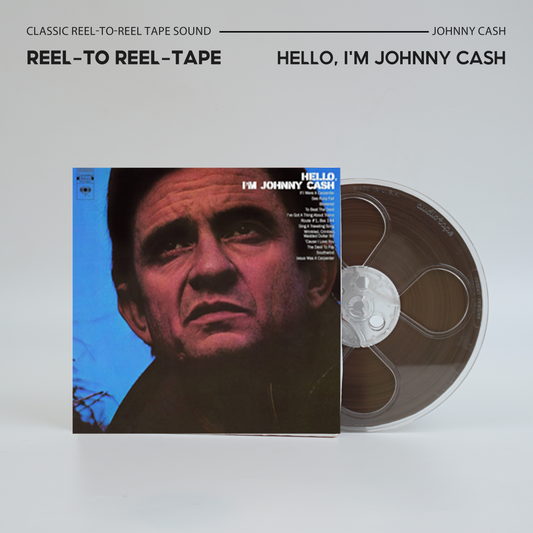 Johnny Cash Reel-to-Reel Tape Collection | Classic Analog Fanmade Edition for Collectors
