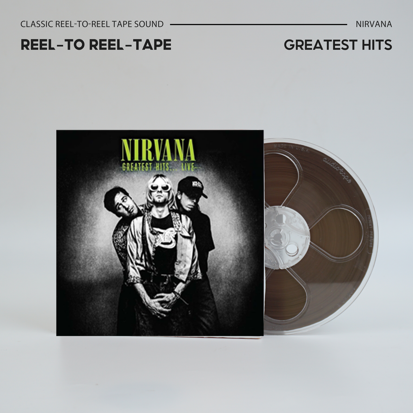 Nirvana Reel-to-Reel Tape Collection Vol. II | Classic Analog Fanmade Edition
