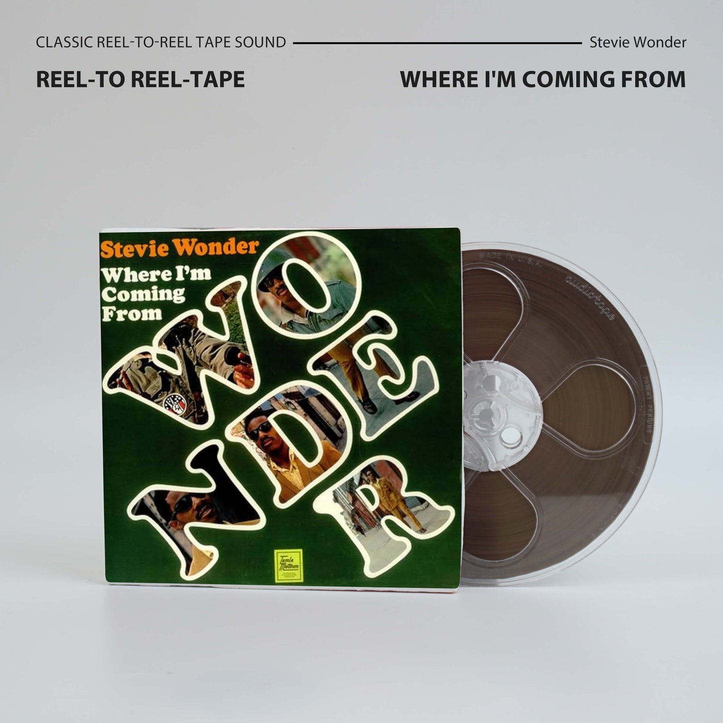 Stevie Wonder Reel-to-Reel Tape Collection Vol. II | Classic Analog Fanmade Edition