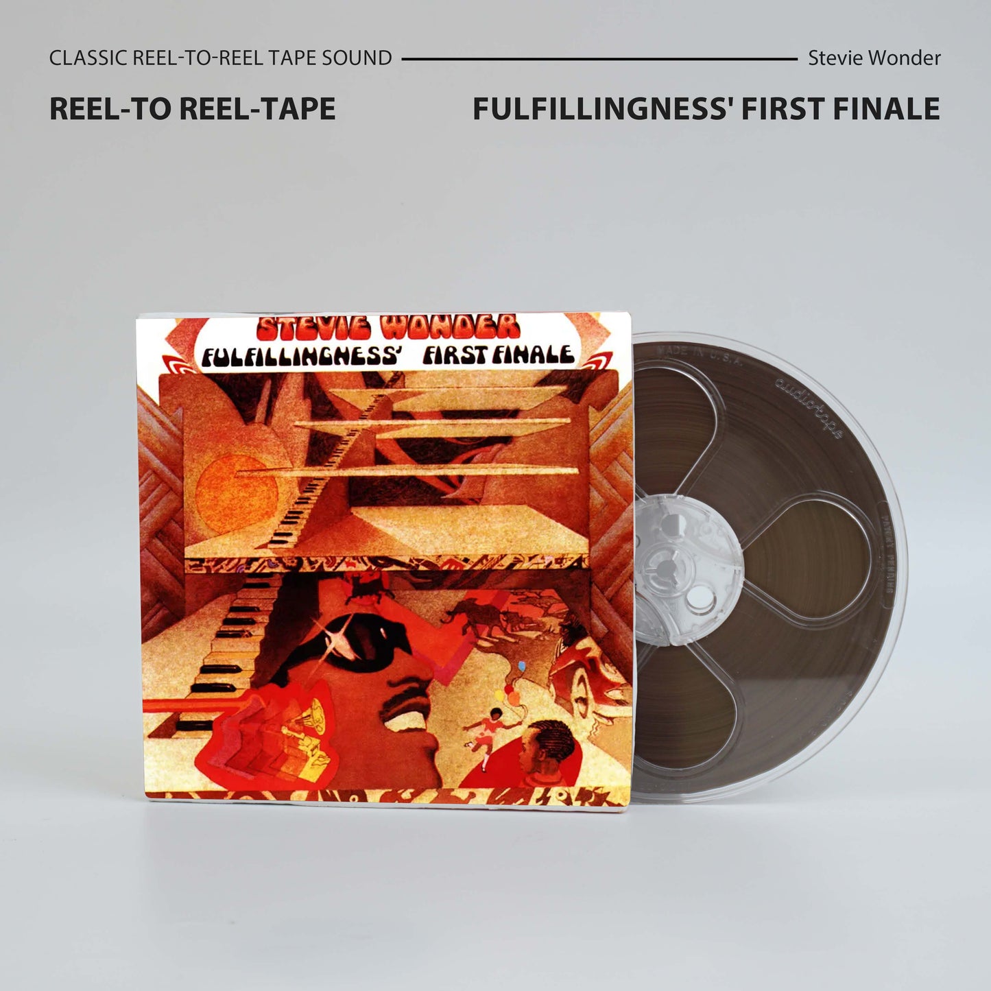 Stevie Wonder Reel-to-Reel Tape Collection | Classic Analog Fanmade Edition for Collectors