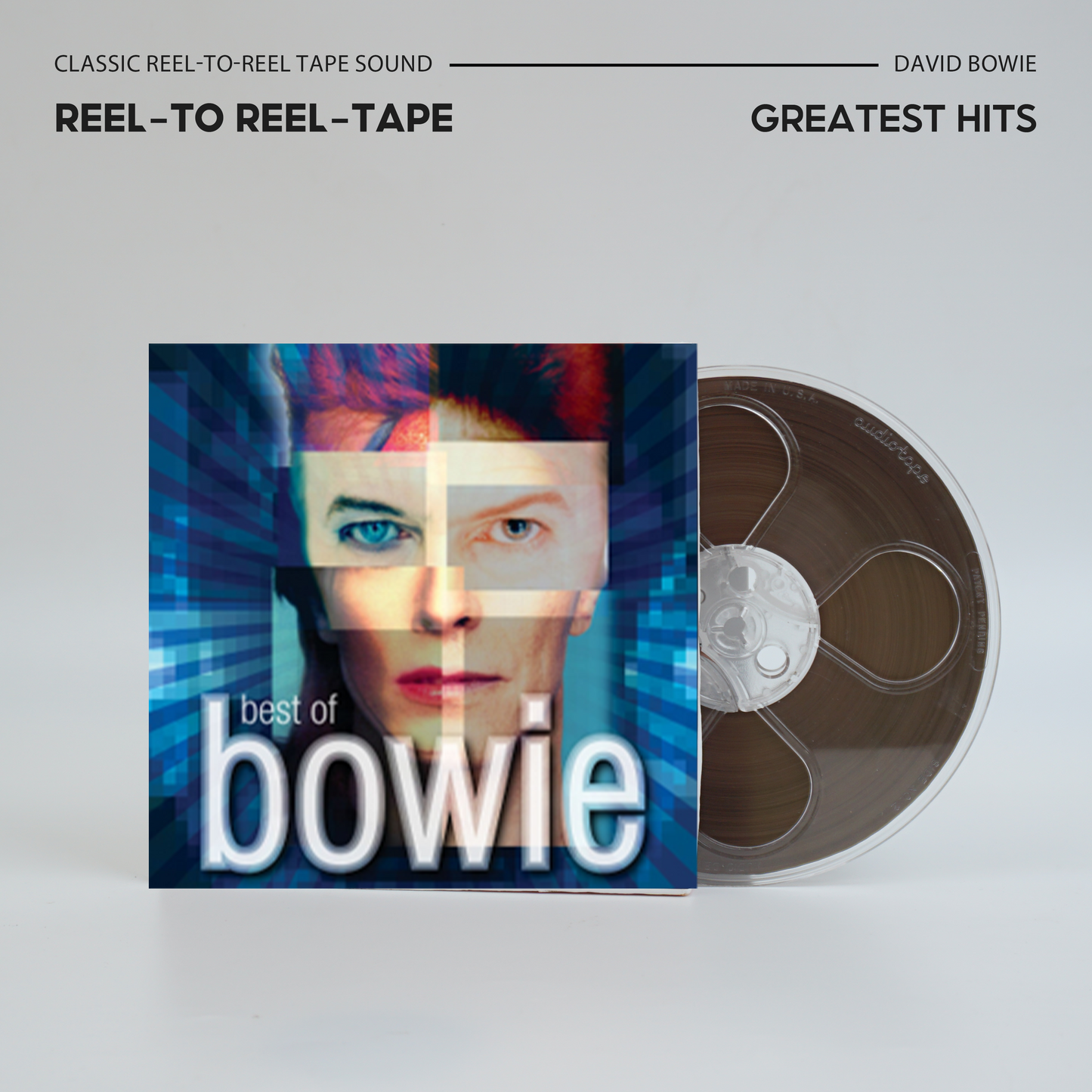 David Bowie Reel-to-Reel Tape Collection | Classic Analog Fanmade Edition for Collectors