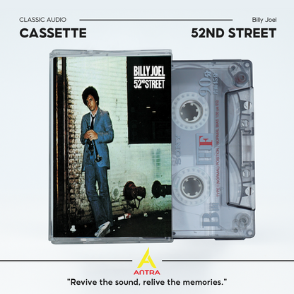 Billy Joel Retro Cassette Tape Collection – The Stranger, 52nd Street, Glass Houses, An Innocent Man, The Nylon Curtain – Vintage Mixtape for Collectors