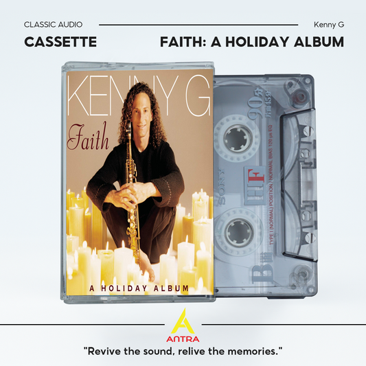 Kenny G Cassette Tape Collection – Faith, Classics in the Key of G, At Last, Heart and Soul, Rhythm & Romance – Smooth Jazz & Saxophone Masterpieces