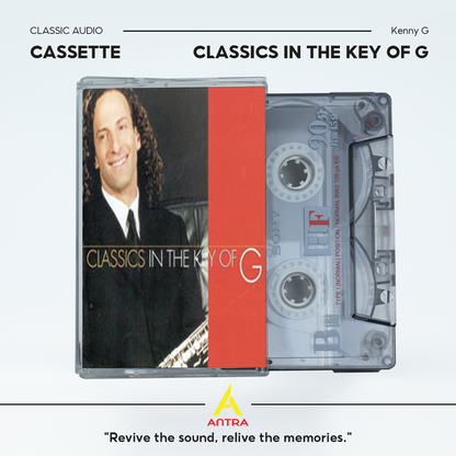 Kenny G Cassette Tape Collection – Faith, Classics in the Key of G, At Last, Heart and Soul, Rhythm & Romance – Smooth Jazz & Saxophone Masterpieces