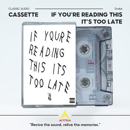 Drake Retro Cassette Tape Collection – Take Care, Nothing Was the Same, Views, Scorpion, If You’re Reading This It’s Too Late – Hip Hop & R&B Mixtape for Collectors