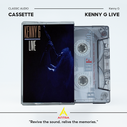 Kenny G Cassette Tape Collection – The Moment, Breathless, Silhouette, Live, Duotones – Vintage Jazz & Smooth Saxophone Classics