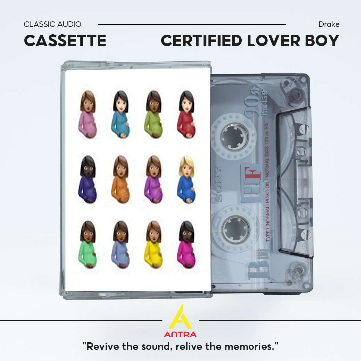 Drake Cassette Tape Set – Thank Me Later, Certified Lover Boy, More Life, So Far Gone, Honestly Nevermind – Hip Hop & R&B Collectible Mixtape