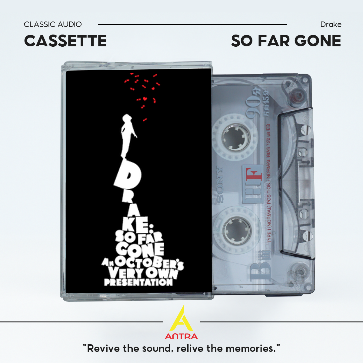 Drake Cassette Tape Set – Thank Me Later, Certified Lover Boy, More Life, So Far Gone, Honestly Nevermind – Hip Hop & R&B Collectible Mixtape