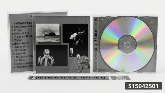 $uicideboy$ -  Eternal Grey CD FanMade Underground Rap Album | Custom Collectible Music Gift 💿