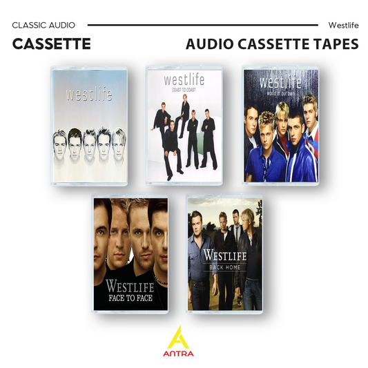 Westlife Vintage Cassette Tape Set – Retro Hand-Recorded Mixtape Collection.
