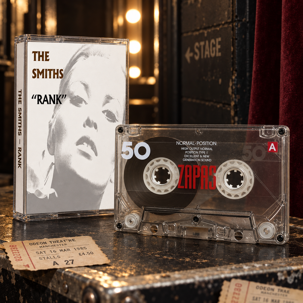 The Smiths Cassette Tape Set – Strangeways Here We Come, Best I, Rank, The World Won’t Listen, Best II – Vintage Indie Rock & Alternative Collection