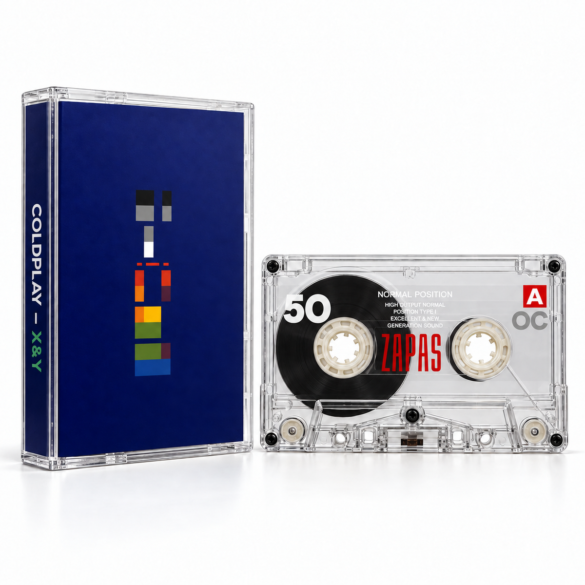 Coldplay Cassette Tape Collection – 4 Iconic Albums